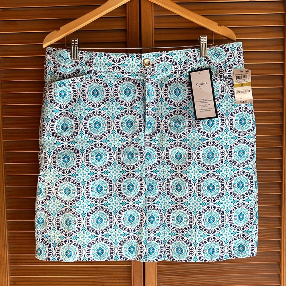 NWT Charter Club Sateen Skort